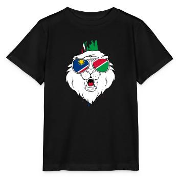 Namibie - T-shirt bio MINI CREATOR Stanley/Stella Enfant - noir - Devant - Mikhail (115cm)