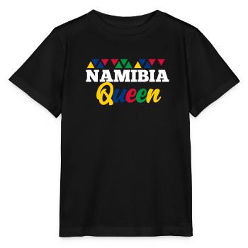 Namibia - Stanley/Stella Kinder T-Shirt MINI CREATOR  - Schwarz - Vorne - Mikhail (115cm)