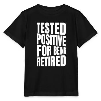Pensioner pension - Stanley/Stella MINI CREATOR Kids’ T-Shirt - black - Front - Mikhail (115cm)