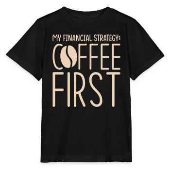 Gift for Finance Managers - Stanley/Stella MINI CREATOR Kids’ T-Shirt - black - Front - Mikhail (115cm)