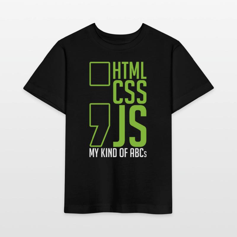 web developer gift html css js my kind of Stanley/Stella MINI CREATOR Kids’ T-Shirt