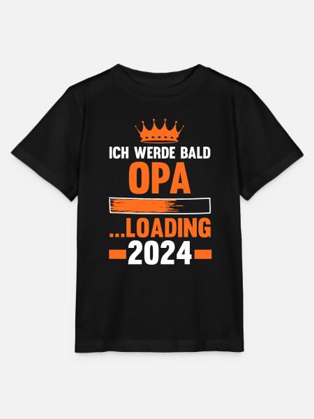 Werdender Opa 2041 - Stanley/Stella Kinder T-Shirt MINI CREATOR - Schwarz