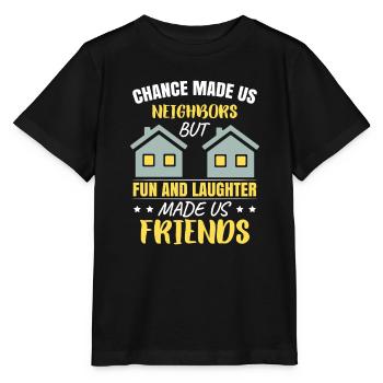 Neighbor Friends Neighborhood - Stanley/Stella MINI CREATOR Kids’ T-Shirt - black - Front - Mikhail (115cm)