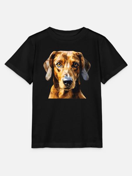 Dachshund Wiener Hund - Stanley/Stella Kinder T-Shirt MINI CREATOR  - Schwarz