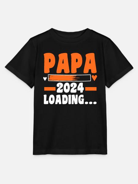 Werdender Papa 2027 - Stanley/Stella Kinder T-Shirt MINI CREATOR - Schwarz