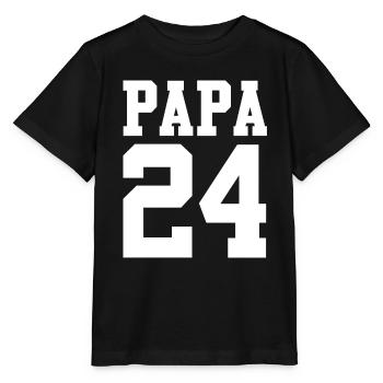 Dad-to-be 2032 - Stanley/Stella MINI CREATOR Kids’ T-Shirt - black - Front - Mikhail (115cm)