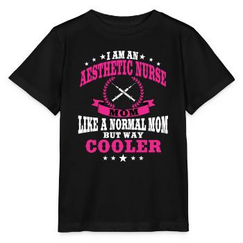 Ästhetische Krankenschwester Mama Zum Muttertag - Stanley/Stella Kinder T-Shirt MINI CREATOR  - Schwarz - Vorne - Mikhail (115cm)