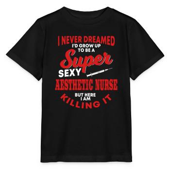 Lustige Ästhetische Krankenschwester Kosmetische - Stanley/Stella Kinder T-Shirt MINI CREATOR  - Schwarz - Vorne - Mikhail (115cm)