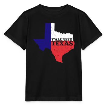 Vous avez tous besoin du Texas - T-shirt bio MINI CREATOR Stanley/Stella Enfant - noir - Devant - Mikhail (115cm)