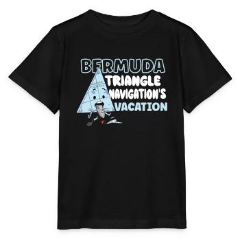 Mysterious enforced disappearances in the Bermuda Triangle - Stanley/Stella MINI CREATOR Kids’ T-Shirt - black - Front - Mikhail (115cm)