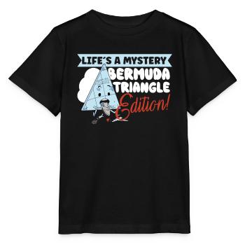 Mysterious enforced disappearances in the Bermuda Triangle - Stanley/Stella MINI CREATOR Kids’ T-Shirt - black - Front - Mikhail (115cm)