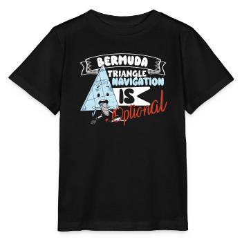 Mysterious enforced disappearances in the Bermuda Triangle - Stanley/Stella MINI CREATOR Kids’ T-Shirt - black - Front - Mikhail (115cm)