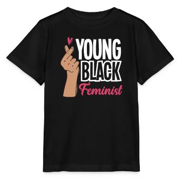 Feminismus Feministin - Stanley/Stella Kinder T-Shirt MINI CREATOR  - Schwarz - Vorne - Mikhail (115cm)