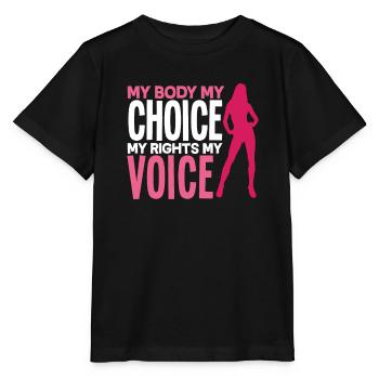 Feminismus Feministin - Stanley/Stella Kinder T-Shirt MINI CREATOR  - Schwarz - Vorne - Mikhail (115cm)
