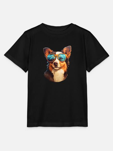 Hund Sonnenbrille - Stanley/Stella Kinder T-Shirt MINI CREATOR - Schwarz