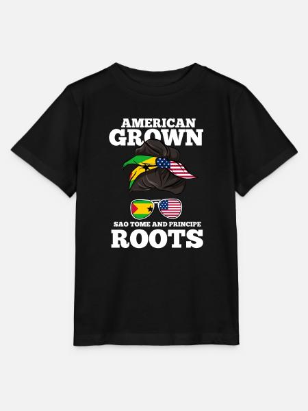 Sao Tome - Stanley/Stella Kinder T-Shirt MINI CREATOR - Schwarz
