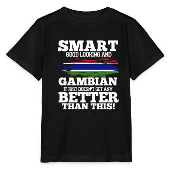 Ghana - T-shirt bio MINI CREATOR Stanley/Stella Enfant - noir - Devant - Mikhail (115cm)