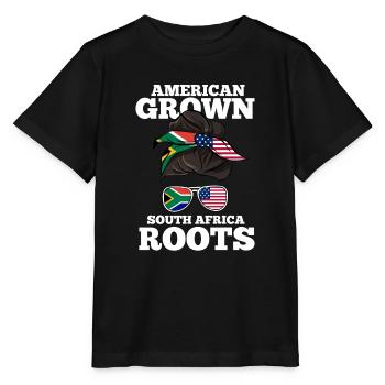 Afrique du Sud - T-shirt bio MINI CREATOR Stanley/Stella Enfant - noir - Devant - Mikhail (115cm)