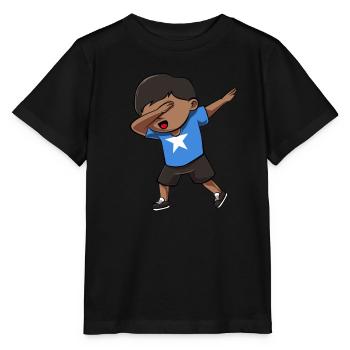 Somalia - Stanley/Stella Kinder T-Shirt MINI CREATOR  - Schwarz - Vorne - Mikhail (115cm)