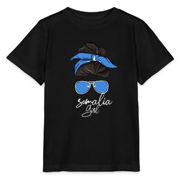 Somalia - Stanley/Stella Kinder T-Shirt MINI CREATOR  - Schwarz - Vorne - Mikhail (115cm)