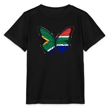 Afrique du Sud - T-shirt bio MINI CREATOR Stanley/Stella Enfant - noir - Devant - Mikhail (115cm)