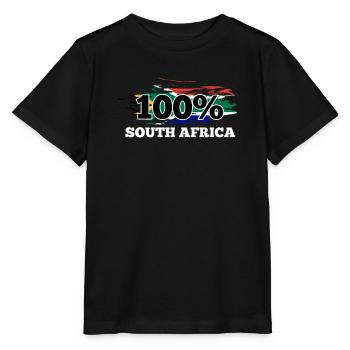 Afrique du Sud - T-shirt bio MINI CREATOR Stanley/Stella Enfant - noir - Devant - Mikhail (115cm)