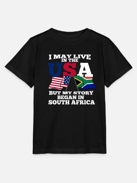 Südafrika - Stanley/Stella Kinder T-Shirt MINI CREATOR - Schwarz