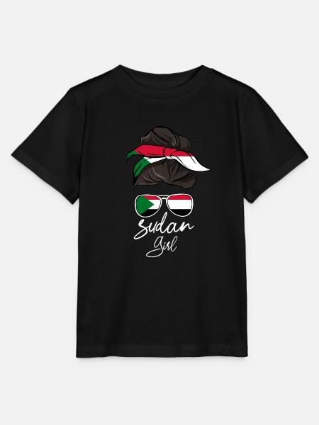 Sudan - Stanley/Stella Kinder T-Shirt MINI CREATOR  - Schwarz