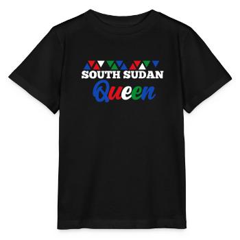 South Sudan - Stanley/Stella MINI CREATOR Kids’ T-Shirt - black - Front - Mikhail (115cm)