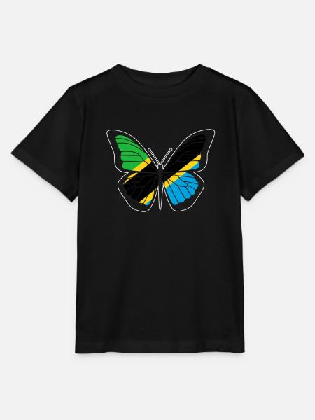 Tansania - Stanley/Stella Kinder T-Shirt MINI CREATOR - Schwarz