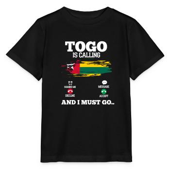 Togo - T-shirt bio MINI CREATOR Stanley/Stella Enfant - noir - Devant - Mikhail (115cm)