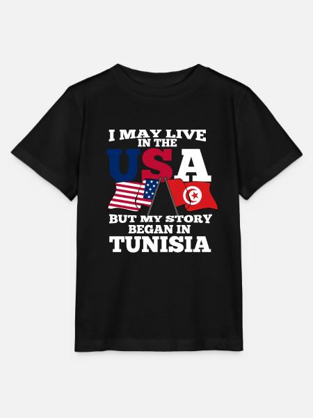 Tunesien - Stanley/Stella Kinder T-Shirt MINI CREATOR  - Schwarz