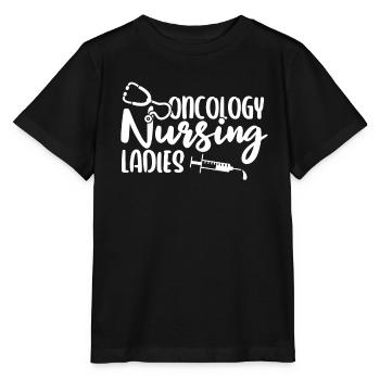 Infirmière Dame - T-shirt bio MINI CREATOR Stanley/Stella Enfant - noir - Devant - Mikhail (115cm)