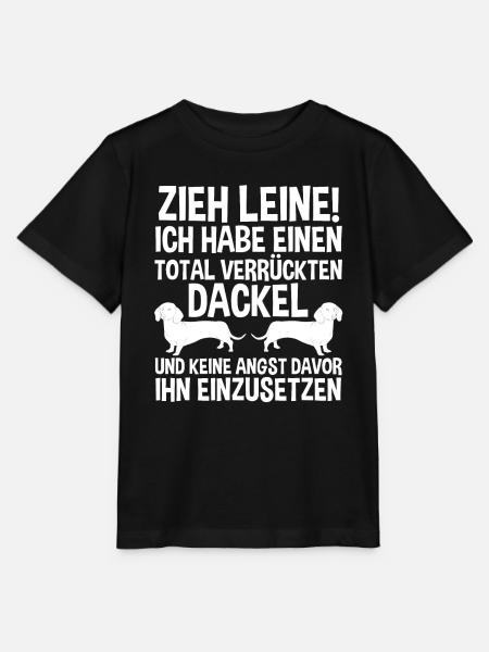 Hund Dackel - Stanley/Stella Kinder T-Shirt MINI CREATOR - Schwarz