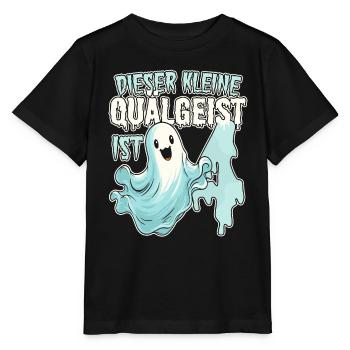 Dieser kleine Quälgeist ist 4 - vier Jahre - 4. - Stanley/Stella Kinder T-Shirt MINI CREATOR  - Schwarz - Vorne - Mikhail (115cm)