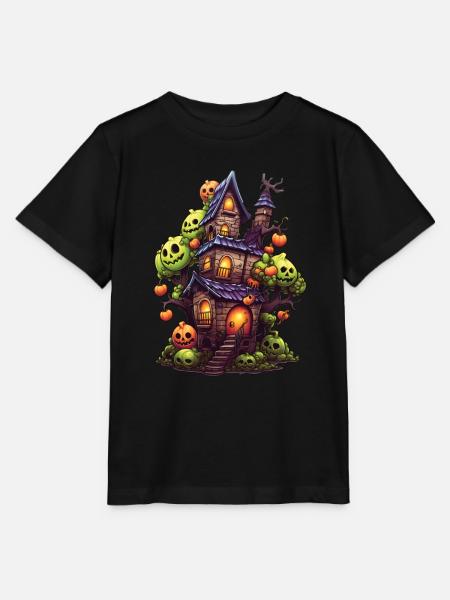 Anime Manga Spukhaus - Stanley/Stella Kinder T-Shirt MINI CREATOR - Schwarz