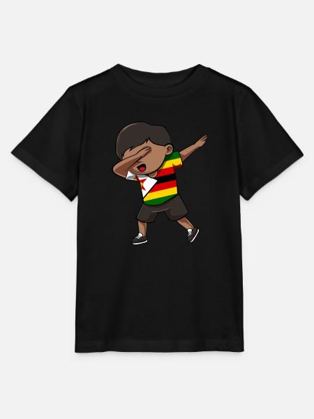 Simbabwe - Stanley/Stella Kinder T-Shirt MINI CREATOR - Schwarz