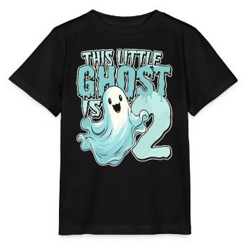 Dieser kleine Quälgeist ist 2 - zwei Jahre - 2. - Stanley/Stella Kinder T-Shirt MINI CREATOR  - Schwarz - Vorne - Mikhail (115cm)