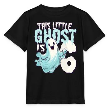 Dieser kleine Quälgeist ist 6 - sechs Jahre - 6. - Stanley/Stella Kinder T-Shirt MINI CREATOR  - Schwarz - Vorne - Mikhail (115cm)