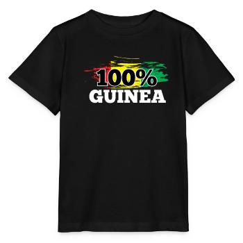 Guinée - T-shirt bio MINI CREATOR Stanley/Stella Enfant - noir - Devant - Mikhail (115cm)