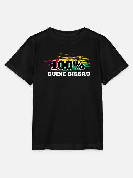 Guinea Bissau - Stanley/Stella Kinder T-Shirt MINI CREATOR - Schwarz