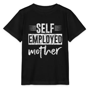 Mère indépendante 3 - T-shirt bio MINI CREATOR Stanley/Stella Enfant - noir - Devant - Mikhail (115cm)