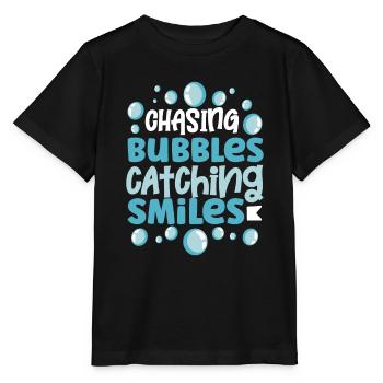 Soap Making Soap Boiler Soap Bubble Bubble - Stanley/Stella MINI CREATOR Kids’ T-Shirt - black - Front - Mikhail (115cm)