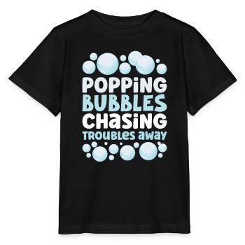 Soap Making Soap Boiler Soap Bubble Bubble - Stanley/Stella MINI CREATOR Kids’ T-Shirt - black - Front - Mikhail (115cm)