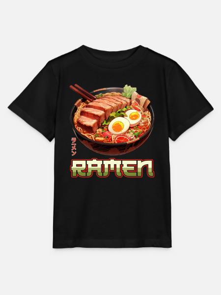 Anime Ramen Nudeln - Stanley/Stella Kinder T-Shirt MINI CREATOR  - Schwarz