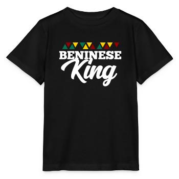 Bénin - T-shirt bio MINI CREATOR Stanley/Stella Enfant - noir - Devant - Mikhail (115cm)