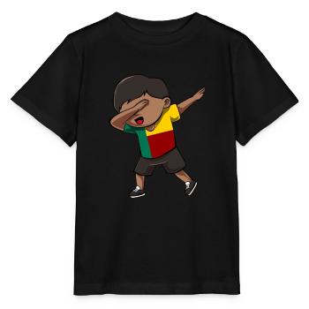 Bénin - T-shirt bio MINI CREATOR Stanley/Stella Enfant - noir - Devant - Mikhail (115cm)