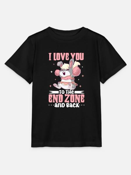 Cheerleader Cheerleader-outfit - Stanley/Stella Kinder T-Shirt MINI CREATOR - Schwarz