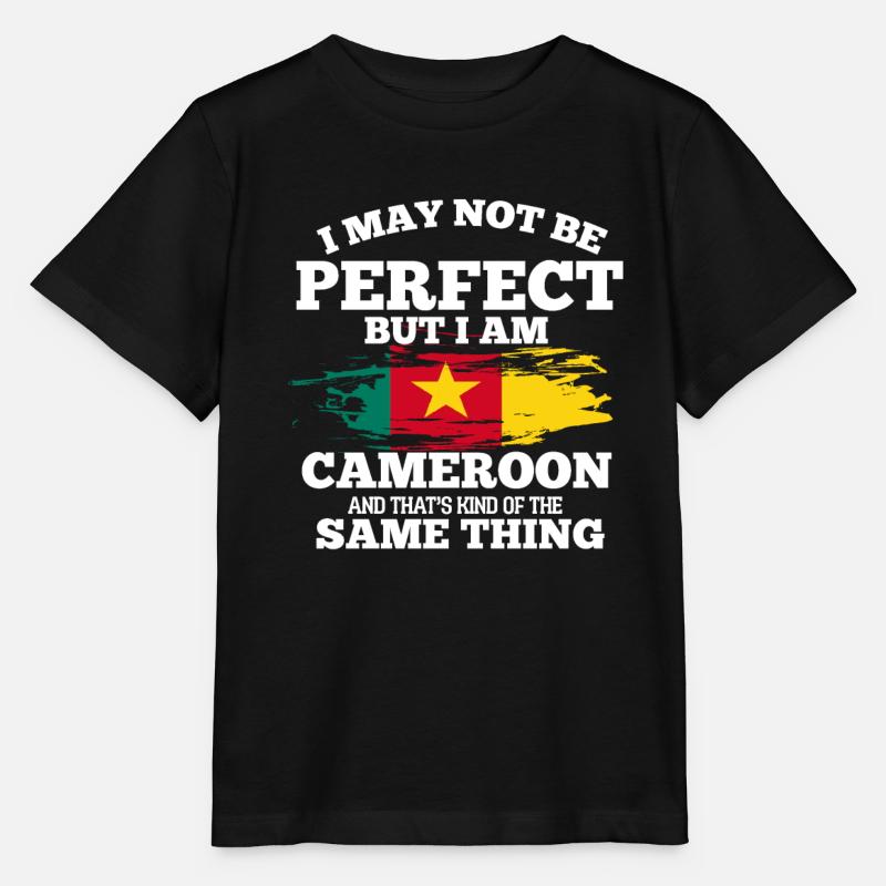 Cameroun - T-shirt bio MINI CREATOR Stanley/Stella Enfant - noir