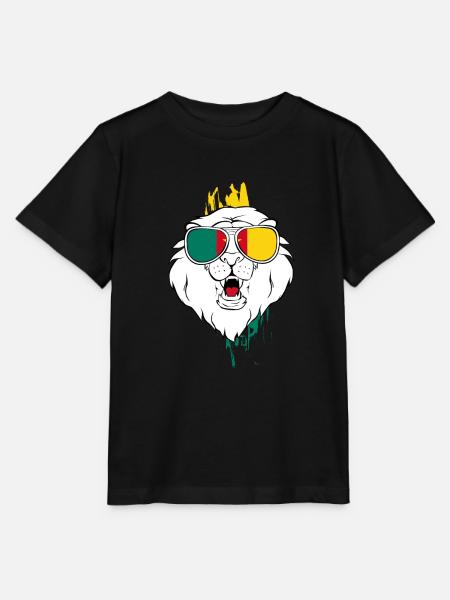Kamerun - Stanley/Stella Kinder T-Shirt MINI CREATOR - Schwarz